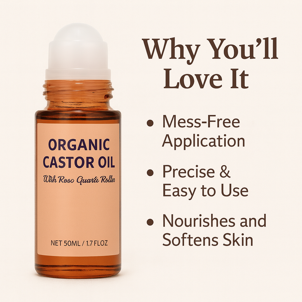 Organic Castor Oil Roll-On