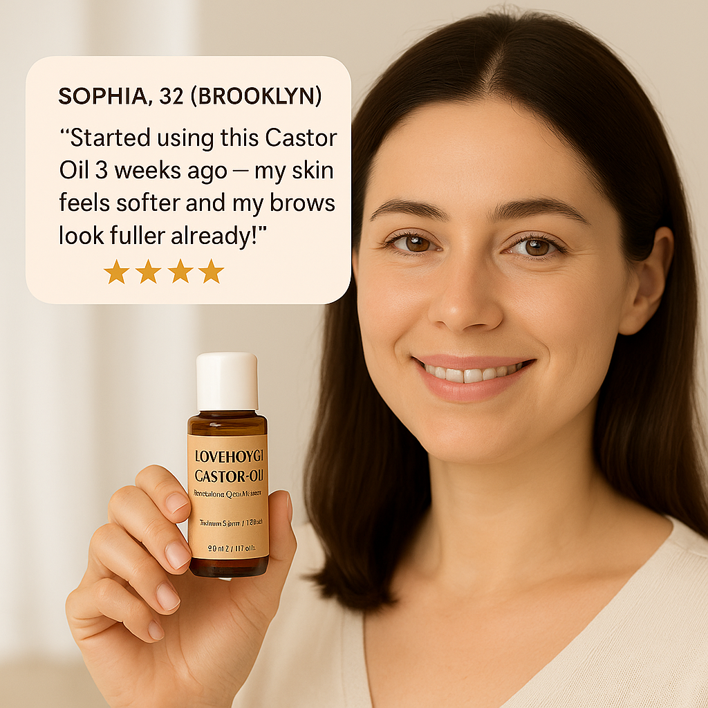 Organic Castor Oil Roll-On