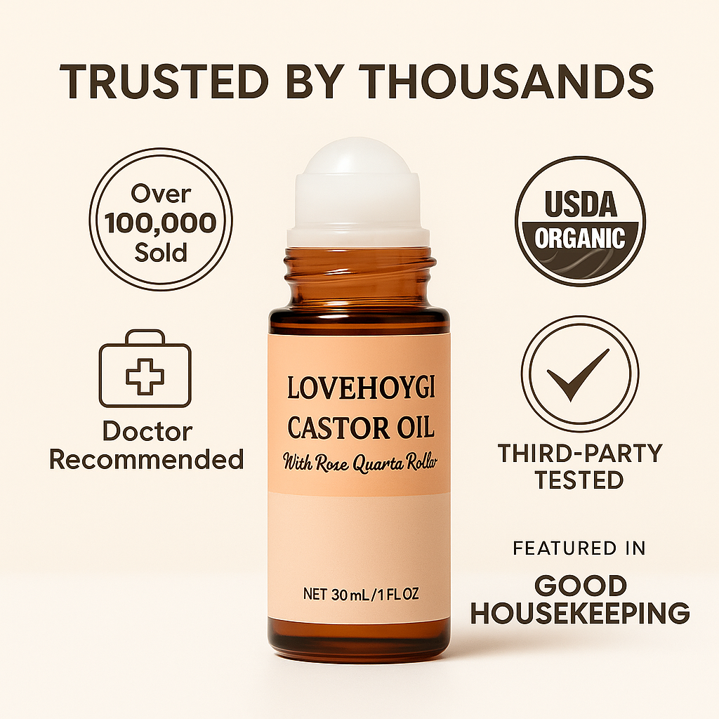 Organic Castor Oil Roll-On